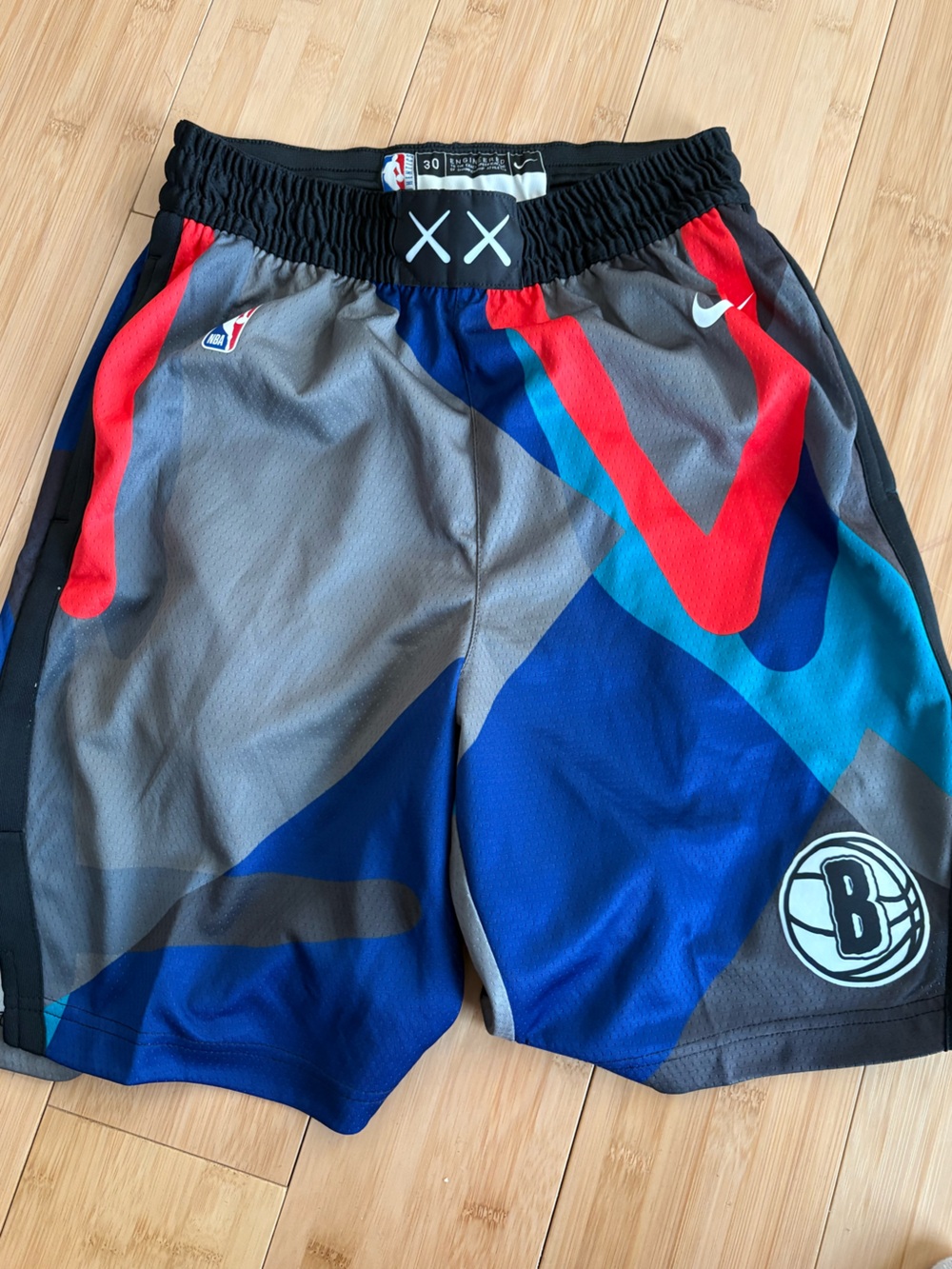 Nike Swingman Brooklyn Nets City Edition KAWS Shorts